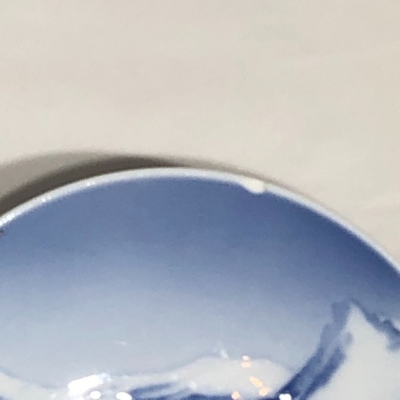 VINTAGE ROYAL COPENHAGEN DENMARK ICE FLOW POLAR BEAR DISH #4366 - Picture 10 of 12